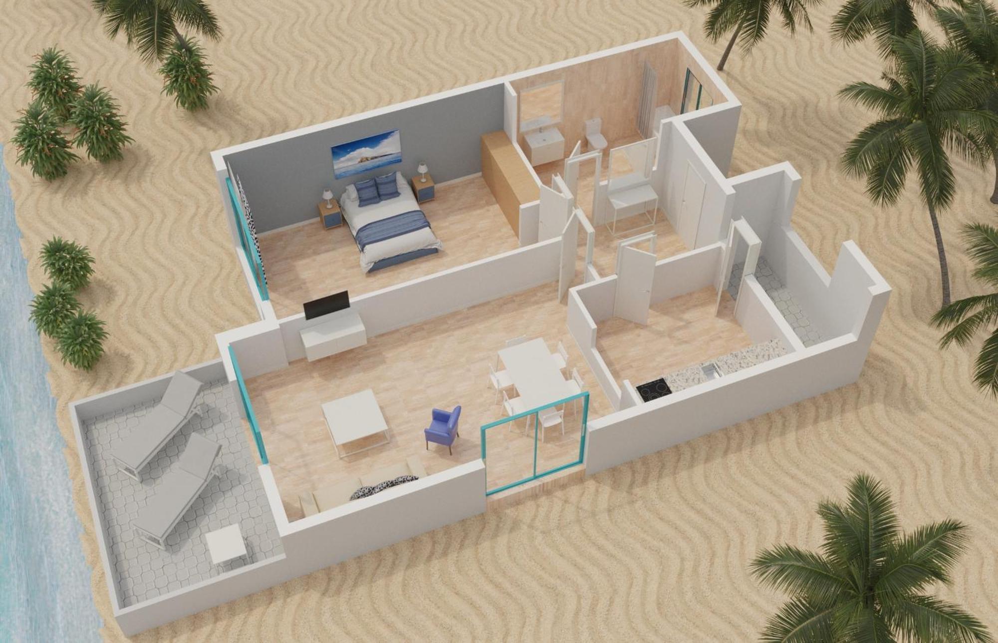 קאלה דה פינסטראט Magic Atrium Beach מראה חיצוני תמונה